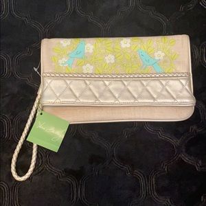 Vera Bradley Sitting in a tree Sunset Clutch